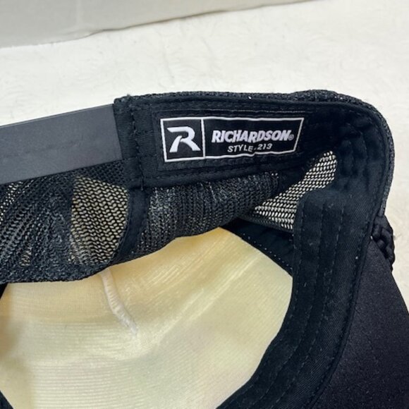 Florida State Flag Trucker Hat Baseball Cap Hat Adjustable Black Mesh - Picture 7 of 8